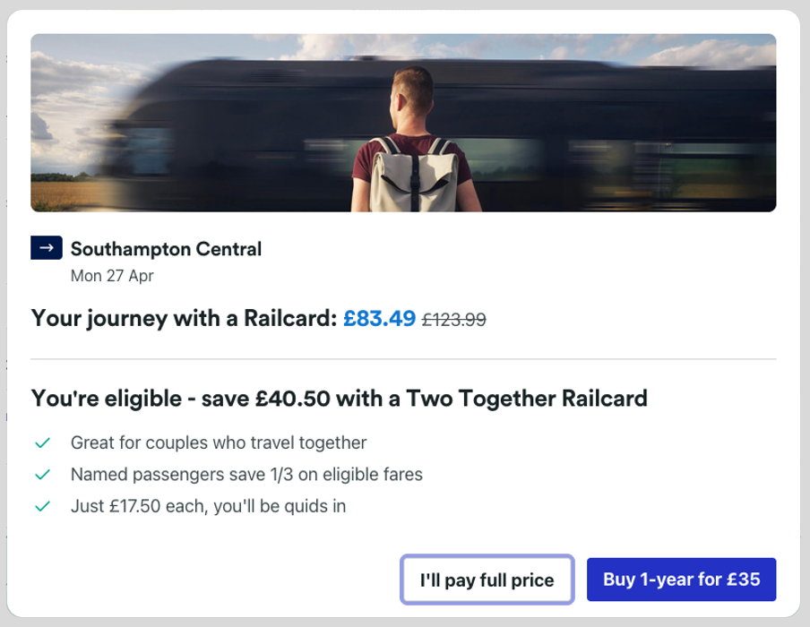 Rail passengers make 50% more journeys following Trainline’s Railcard ...